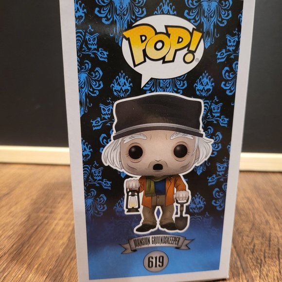 Disney The Haunted Mansion Mansion Groundskeeper Box Lunch Exclusive Funko Pop - Picture 4 of 9